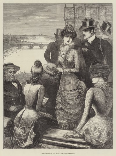 Attractions of the Boat-Race by Henry Stephen Ludlow